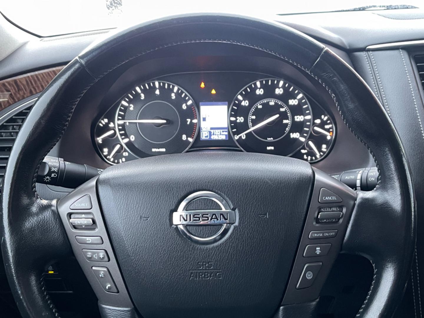 2020 Gray /black leather Nissan Armada SL AWD (JN8AY2NCXL9) with an 5.6L V8 DOHC 32V engine, 7A transmission, located at 1960 Industrial Drive, Wasilla, 99654, (907) 274-2277, 61.573475, -149.400146 - Photo#15